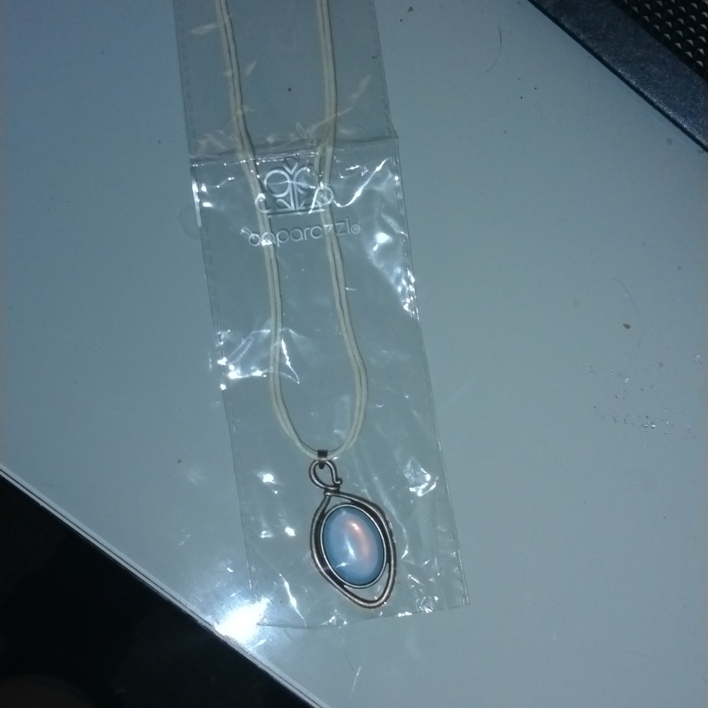 Desert mystery copper urban necklace with matching set of earings